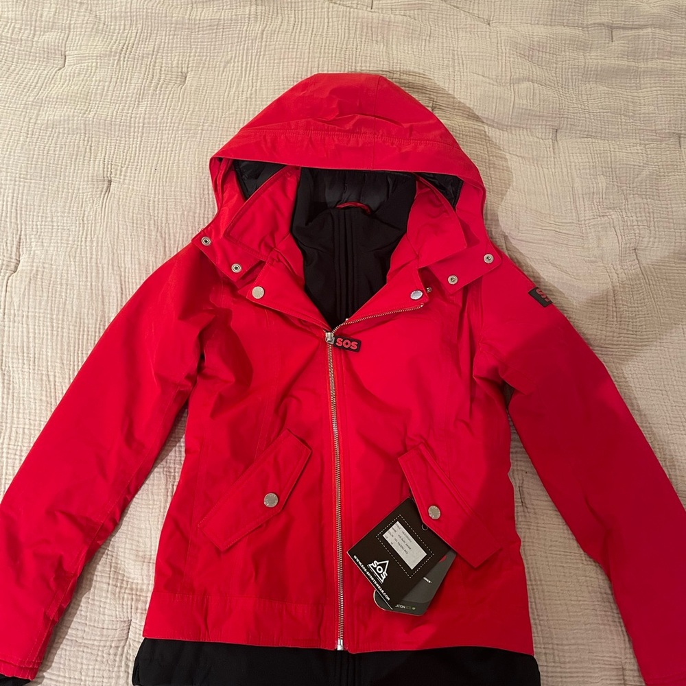 Women's Red Ski Jacket